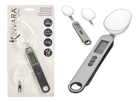 Kinvara Cuchara Medidora Acero Inoxidable 500gr 24x3.5x12.5cm (Set de 12)