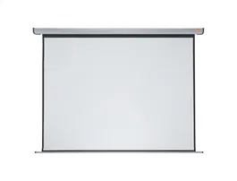 Nobo Pantalla de Proyección Eléctrica 1902398, 2400x1800 mm, Formato 4:3, Pantalla Blanca Mate Brillante