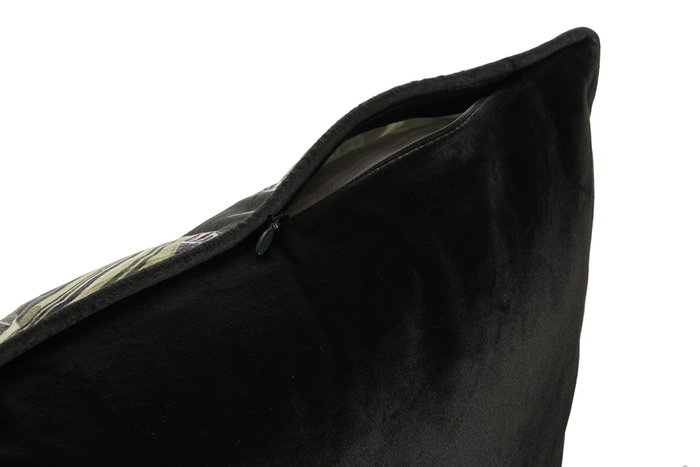 DKD Home Decor Junglechic23 Cojin Multicolor Terciopelo 10 x 45 x 45 cm