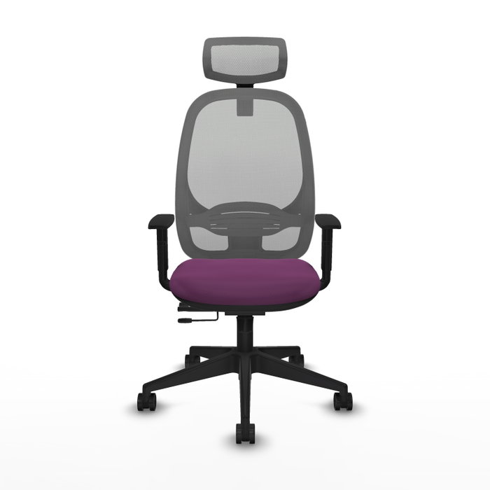 PIQUERAS Y CRESPO Silla de oficina Cilanco Morado y Gris PIQUERAS Y CRESPO Silla de oficina Cilanco Morado y Gris