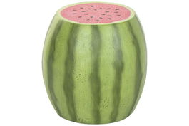 DKD Home Decor Mesita Auxiliar Urban Verde Rojo 45 x 43 x 45 cm