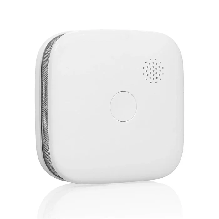 Smartwares FSM-12601 Detector de Humo Inteligente - Wi-Fi, Conexión Inalámbrica, Batería, Blanco, Montaje de Superficie