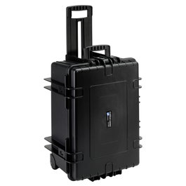 B&W Outdoor Case Type 6800 Negro con Inserción de Espuma