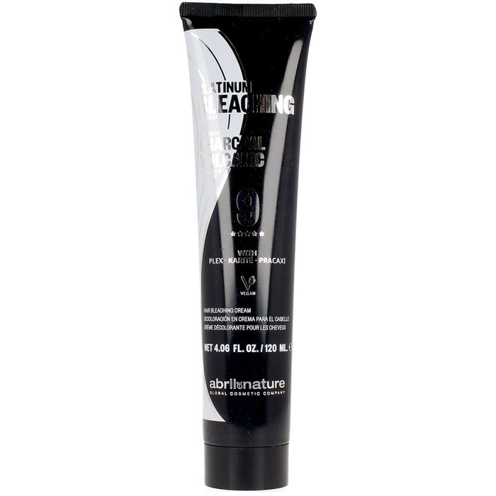 Abril Et Nature Platinum Bleaching Cream - Crema Decolorante para Todo Tipo de Cabello, Aclara hasta 9 tonos, 120 ml