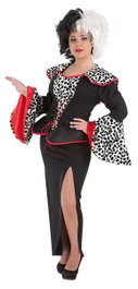 Creaciones Llopis Disfraz Adulto Cruela Talla L