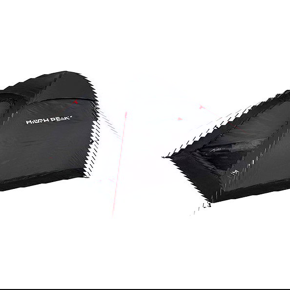 High Peak Tienda de Campaña Kuppelzelt Monodome XL, para 4 Personas, Iglú, Negro con Ventilación y Costuras Impermeables