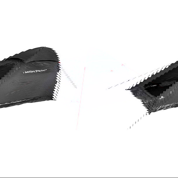 High Peak Tienda de Campaña Kuppelzelt Monodome XL, para 4 Personas, Iglú, Negro con Ventilación y Costuras Impermeables