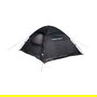 High Peak Tienda de Campaña Kuppelzelt Monodome XL, para 4 Personas, Iglú, Negro con Ventilación y Costuras Impermeables
