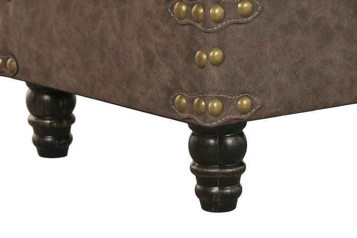 DKD Home Decor Descalzadora Vintage Marron 43 x 41 x 121 cm