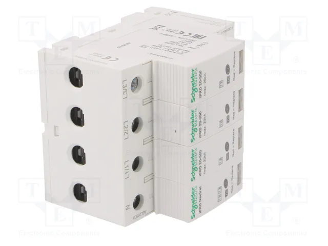 Schneider Electric Limitador de Sobretensiones ACTI9 3+N Tipo 2 Schneider Electric Limitador de Sobretensiones ACTI9 3+N Tipo 2