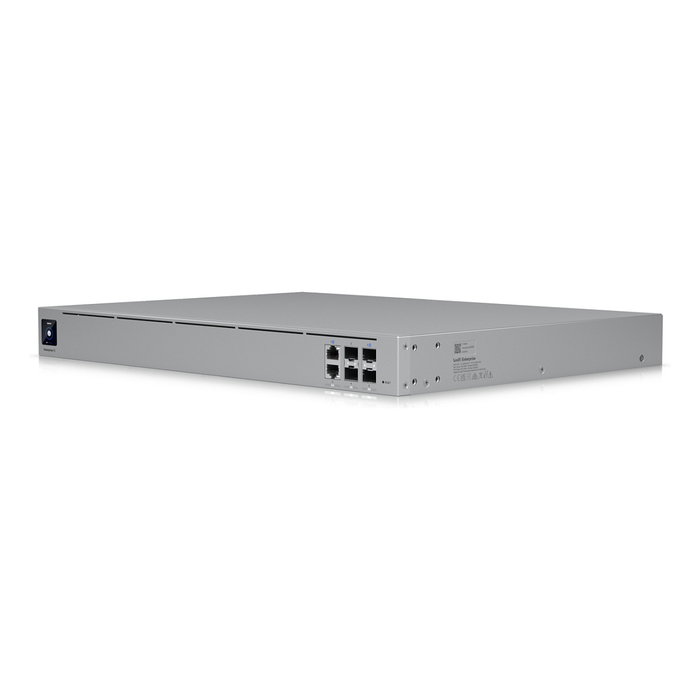 Ubiquiti EFG Gateway Empresarial Gris Montaje en Rack 2000 MHz 16 GB RAM 23500 Mbit/s Firewall 2 Puertos SFP+ Administracion Web