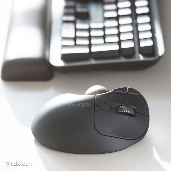 Kensington Pro Fit Ergo TB550 Trackball Inalámbrico Negro/Gris Kensington Pro Fit Ergo TB550 Trackball Inalámbrico Negro/Gris