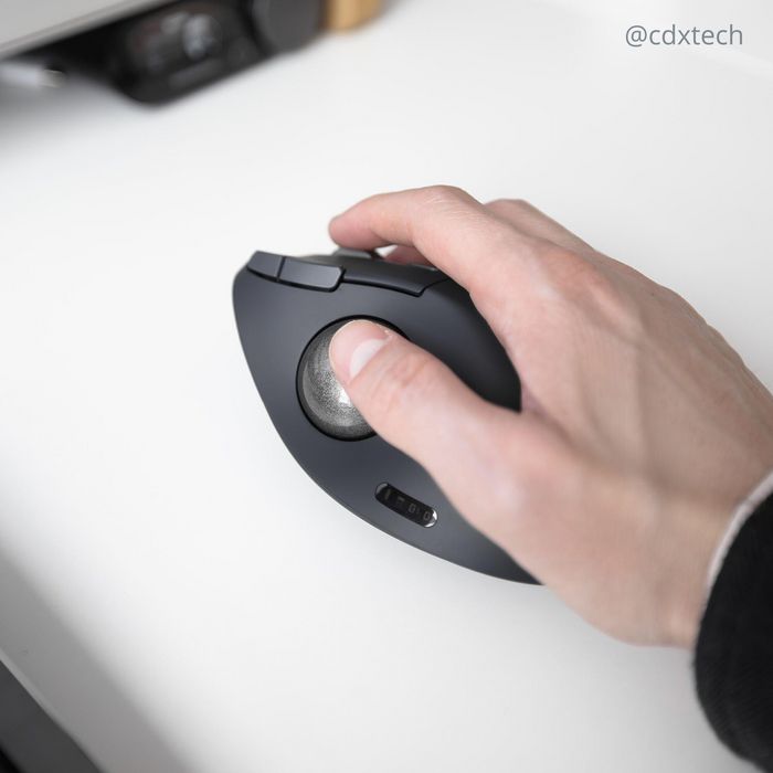 Kensington Pro Fit Ergo TB550 Trackball Inalámbrico Negro/Gris Kensington Pro Fit Ergo TB550 Trackball Inalámbrico Negro/Gris