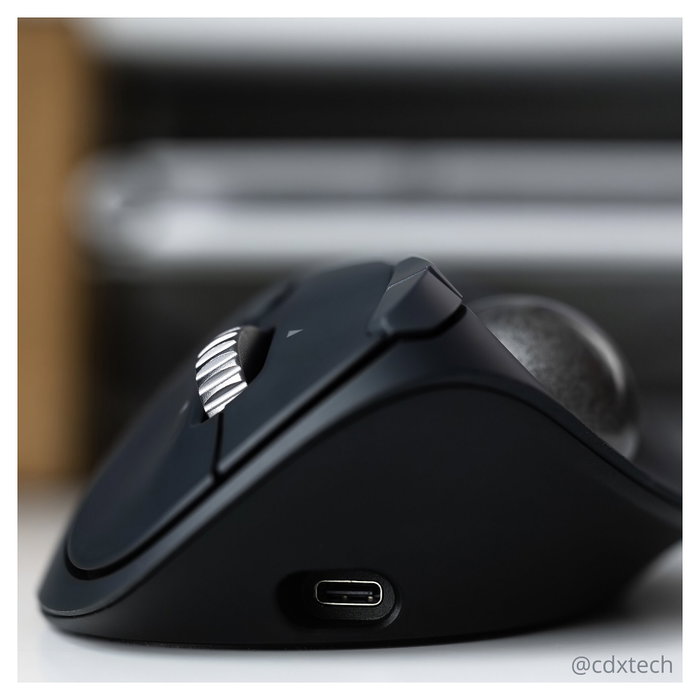 Kensington Pro Fit Ergo TB550 Trackball Inalámbrico Negro/Gris