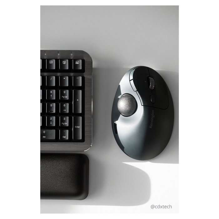 Kensington Pro Fit Ergo TB550 Trackball Inalámbrico Negro/Gris