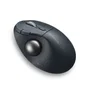 Kensington K72196WW Pro Fit Ergo TB550 Trackball Inalámbrico Bluetooth y 2.4 GHz, Ergonómico para Mano Derecha, Recargable, 1600 DPI, Negro/Gris
