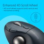 Kensington Pro Fit Ergo TB550 Trackball Inalámbrico Negro/Gris
