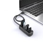 Vention Hub USB VAS-J43-B050 con 4 puertos USB 2.0, 50cm, Negro