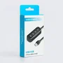 Vention Hub USB 2.0 VAS-J43-B050 con 4 puertos, 50 cm, Negro