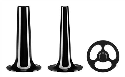 Kitchenaid 5KSMMGA Picadora Metálica de Carne para Alimentos con Discos de Picado Grueso, Mediano y Fino, y Accesorios para Embutir Salchichas