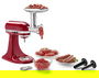 Kitchenaid 5KSMMGA Picadora Metálica de Carne para Alimentos con Discos de Picado Grueso, Mediano y Fino, y Accesorios para Embutir Salchichas