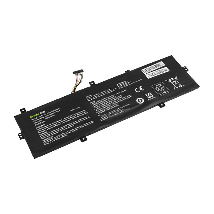 Green Cell Batería AS163 para ASUS ZenBook UX430, UX430U, UX430UA, UX430UN, UX430UQ - 3400 mAh Green Cell Batería AS163 para ASUS ZenBook UX430, UX430U, UX430UA, UX430UN, UX430UQ - 3400 mAh