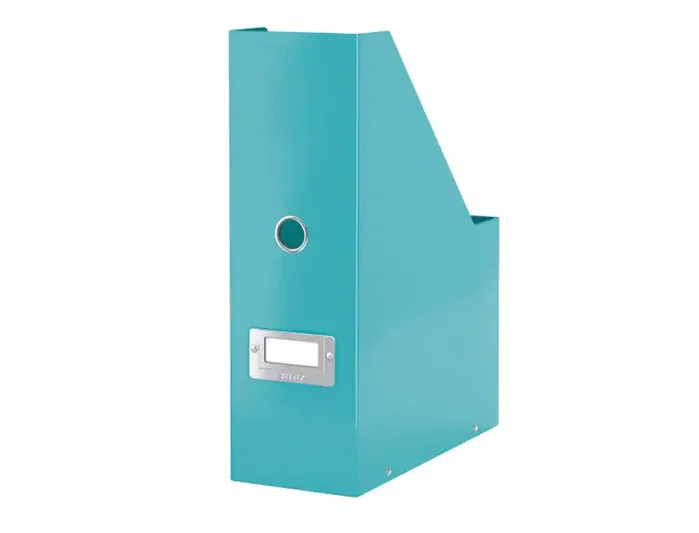 Leitz Revistero Click & Store de Cartón Plegable Turquesa Leitz Revistero Click & Store de Cartón Plegable Turquesa