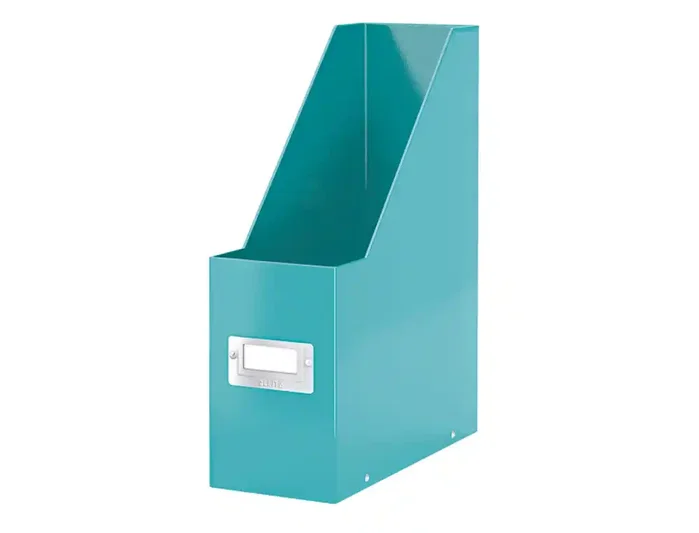 Leitz Revistero Click & Store de Cartón Plegable Turquesa Leitz Revistero Click & Store de Cartón Plegable Turquesa