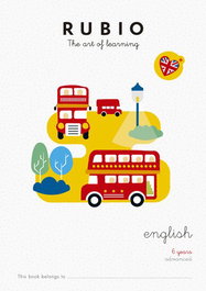 RUBIO Cuaderno A4 English Advanced 6 (5-6 años)