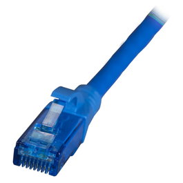 EFB Elektronik Cable de parcheo RJ45 Cat.6a U/UTP azul 0,15 m