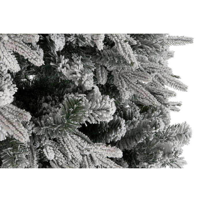 DKD Home Decor Árbol de Navidad LED Nevado Blanco 120x120x210 cm 400L DKD Home Decor Árbol de Navidad LED Nevado Blanco 120x120x210 cm 400L