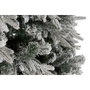 DKD Home Decor Árbol de Navidad LED Nevado Blanco 120x120x210 cm 400L