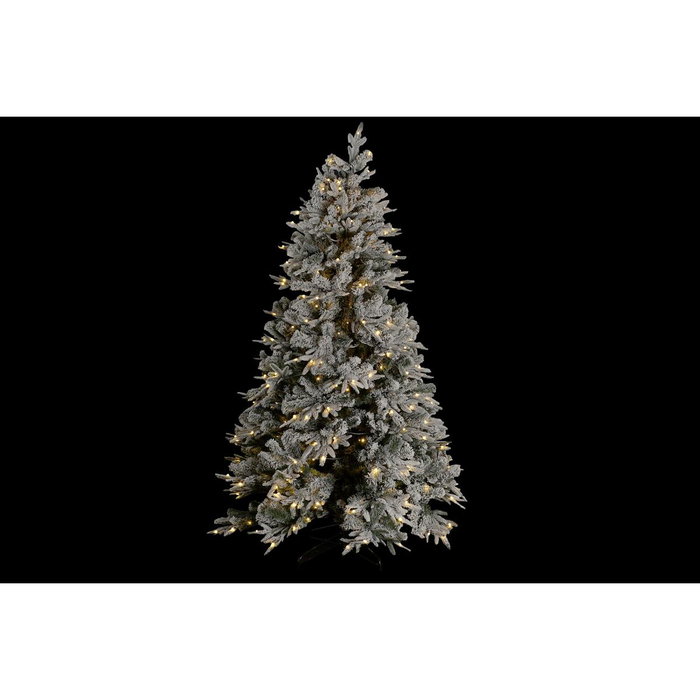 DKD Home Decor Árbol de Navidad LED Nevado Blanco 120x120x210 cm 400L DKD Home Decor Árbol de Navidad LED Nevado Blanco 120x120x210 cm 400L