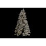DKD Home Decor Árbol de Navidad LED Nevado Blanco 120x120x210 cm 400L