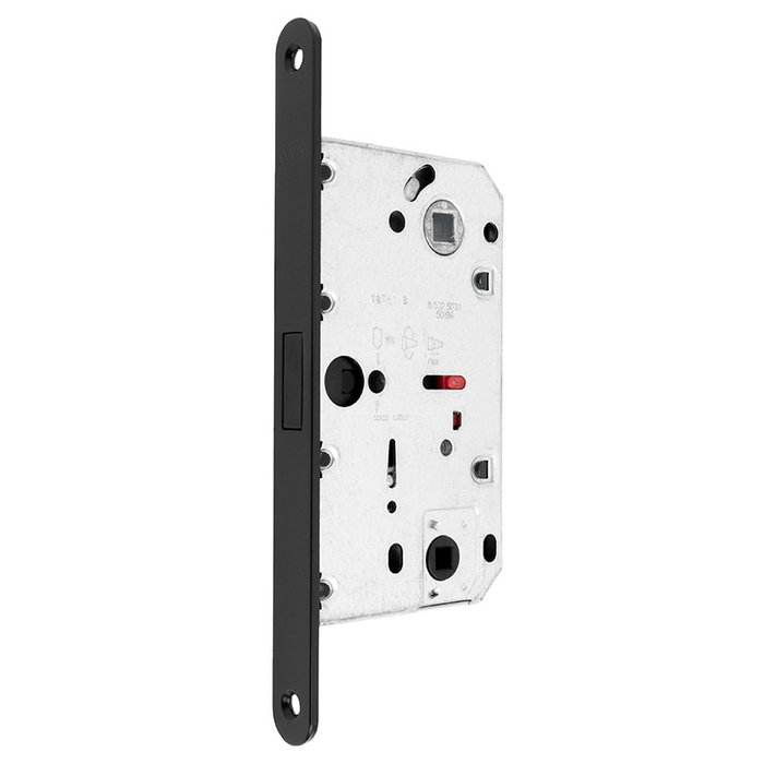 Cerrad/Picap. Magneticos Picaporte Magnético Polaris 2Xt E50 Baño, Cromo Satinado, Frontal 18x196mm, Cuadradillo 6x6 y 8x8mm