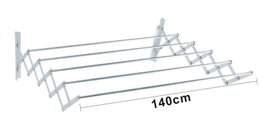 TALOX Tendedero de Aluminio Extensible Acordeón 140x80