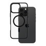 Care CARE by PanzerGlass Flagship Case Transparente con Marco Negro y MagSafe para iPhone 16 Pro Max
