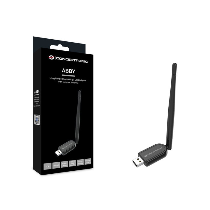 Conceptronic ABBY07B Adaptador Bluetooth 5.1 USB Negro