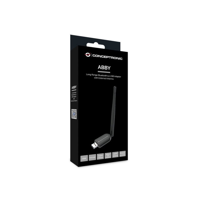 Conceptronic ABBY07B Adaptador Bluetooth 5.1 USB Negro