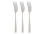 Kinvara Set de 3 Tenedores Metálicos Plata, Pack de 12 unidades