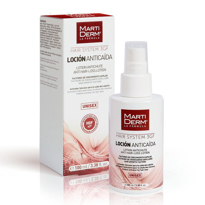 Loción Capilar Anticaída Martiderm HAIR SYSTEM 100 ml Loción Capilar Anticaída Martiderm HAIR SYSTEM 100 ml