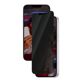 PanzerGlass SAFE. by 2-Way Privacy Screen Protector para iPhone 16e, 14, 13 y 13 Pro