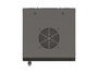 Lanberg Armario Rack de Pared 10 Pulgadas 4U Negro con Puerta de Cristal