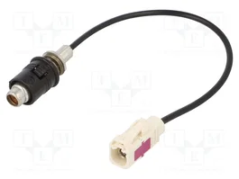 PER.PIC. Cable coaxial de 0,15 m Fakra B hembra a RAKU II macho