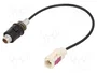 PER.PIC. Cable coaxial de 0,15 m Fakra B hembra a RAKU II macho