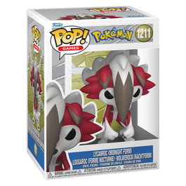 FUNKO Figura POP Pokémon Lycanroc Midnight Form