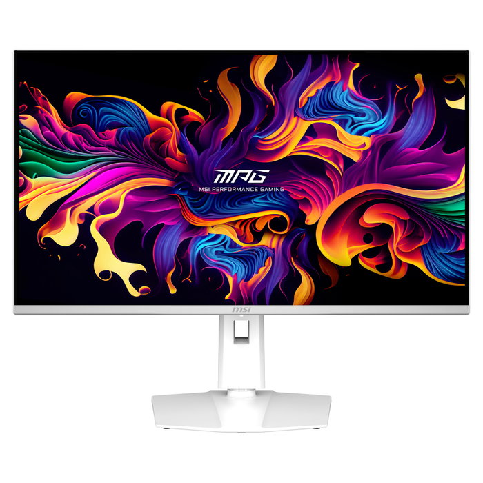 MSI MPG 321URXWDE Monitor Gaming 31.5 pulg QD-OLED 4K 240Hz Blanco