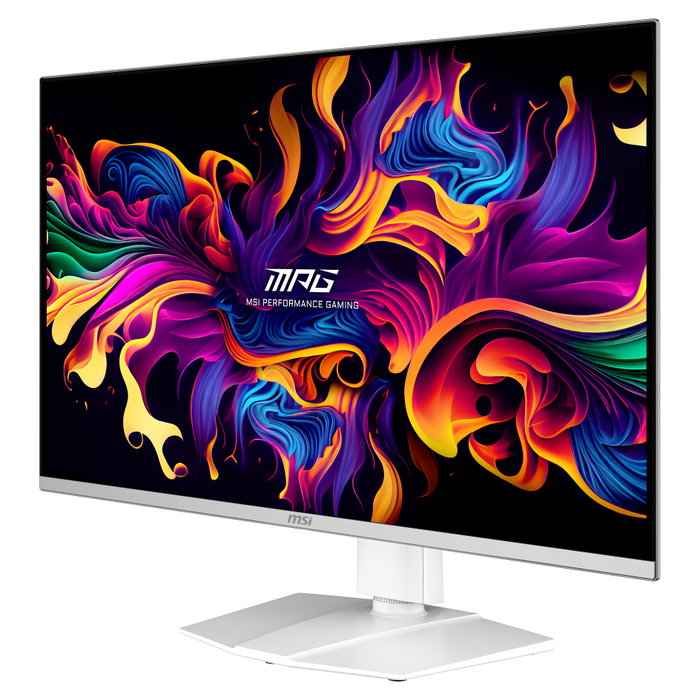 MSI MPG 321URXWDE Monitor Gaming 31.5 pulg QD-OLED 4K 240Hz Blanco