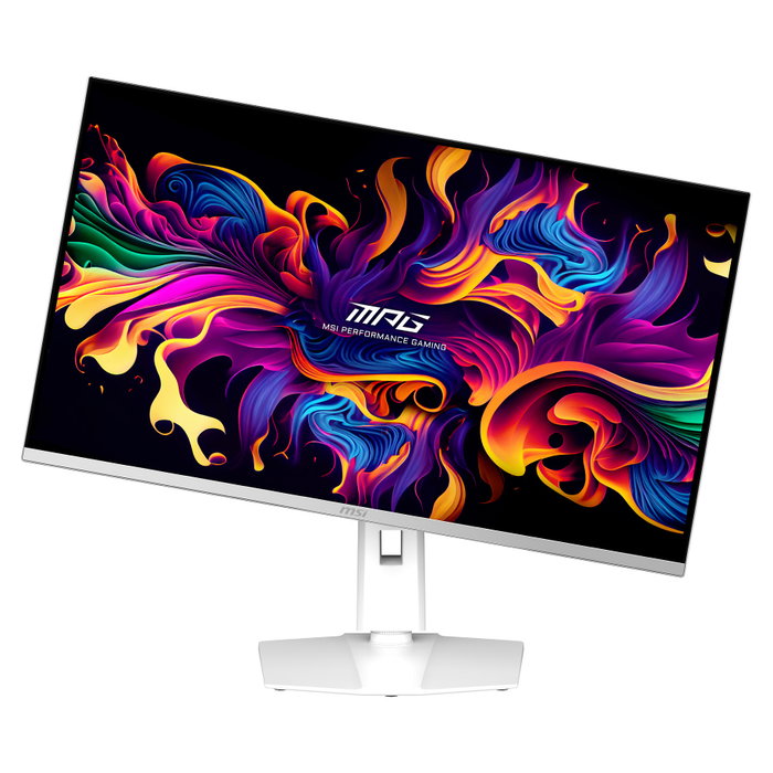MSI MPG 321URXWDE Monitor Gaming 31.5 pulg QD-OLED 4K 240Hz Blanco