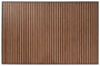 DKD Home Decor Alfombra de Bambú Rayas Marrón 140x200 cm